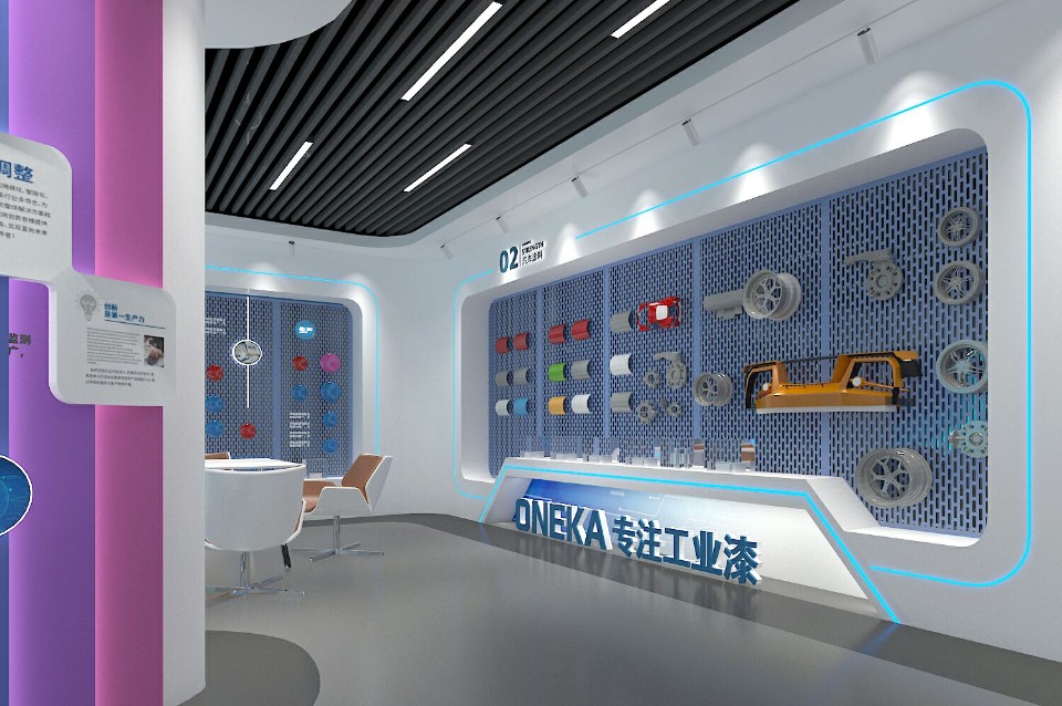 化工企業(yè)形象展廳設(shè)計(jì)案例 化工企業(yè)形象展廳設(shè)計(jì)案例