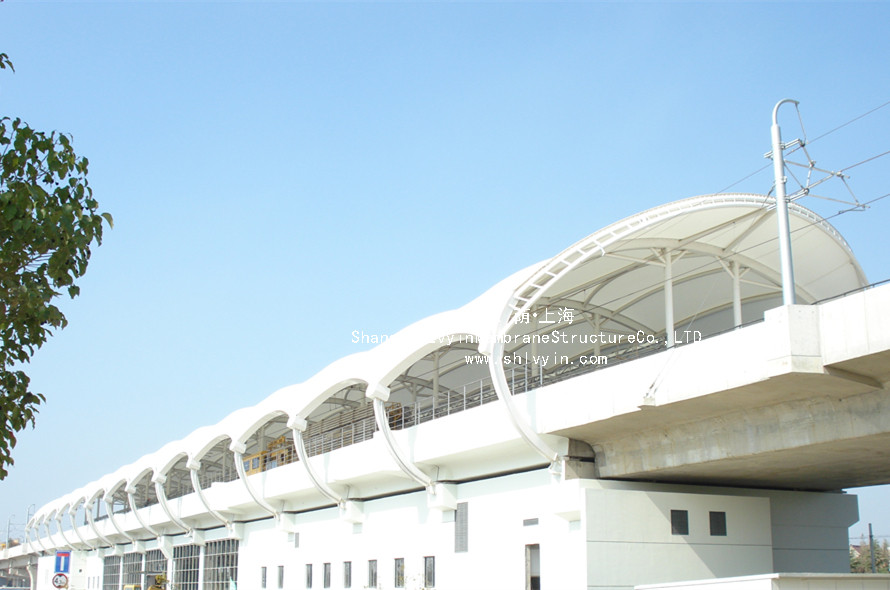 膜結構施工中膜是如何安裝的呢?
