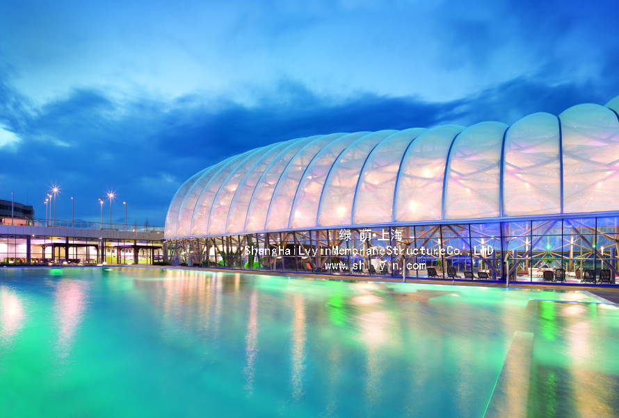 德中同行之家膜結構找形與荷載分析